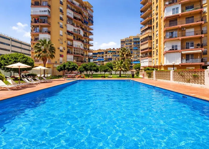 Terraza 1ª Linea Con Vistas En Playamar The Door * Торремолинос