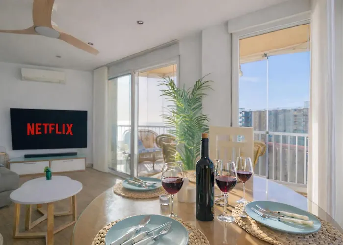 Апартаменты Terraza 1ª Linea Con Vistas En Playamar The Door