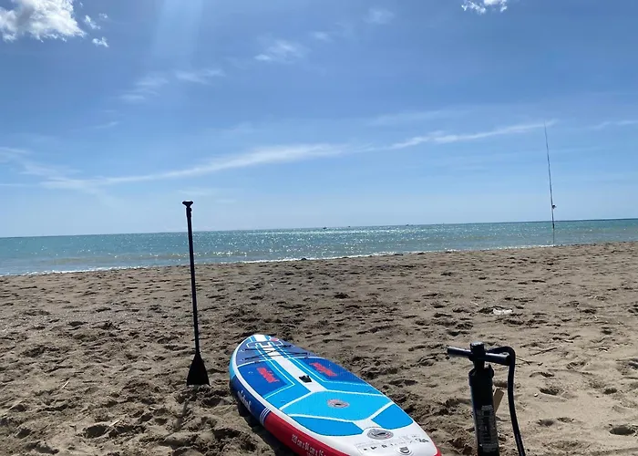 Terraza 1ª Linea Con Vistas En Playamar The Door Апартаменты