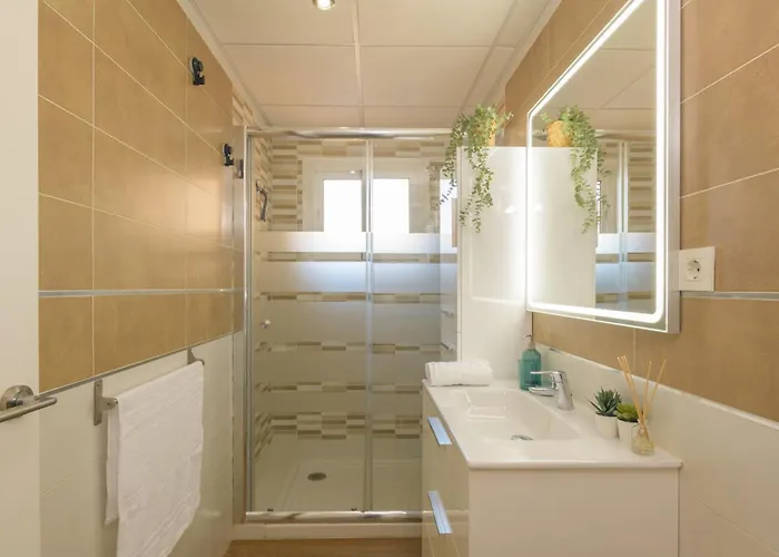 Terraza 1ª Linea Con Vistas En Playamar The Door Апартаменты