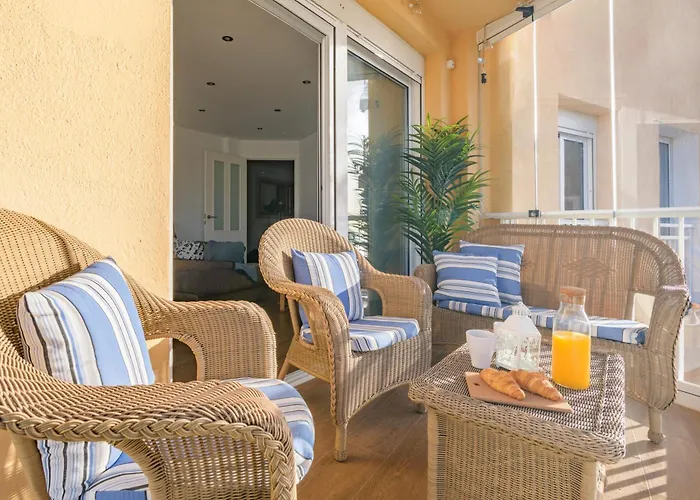 Апартаменты Terraza 1ª Linea Con Vistas En Playamar The Door Торремолинос