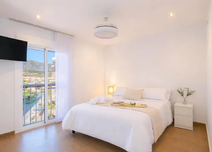 Terraza 1ª Línea Con Vistas En Playamar The Door Apartamento