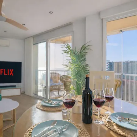 شقة Terraza 1ª Linea Con Vistas En Playamar The Door