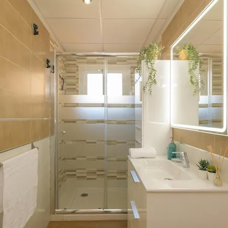 Terraza 1ª Linea Con Vistas En Playamar The Door Апартаменты